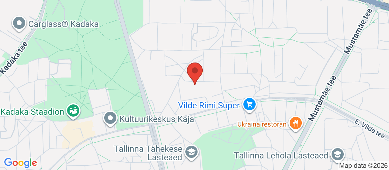 Map: E. Vilde tee 104, Mustamäe