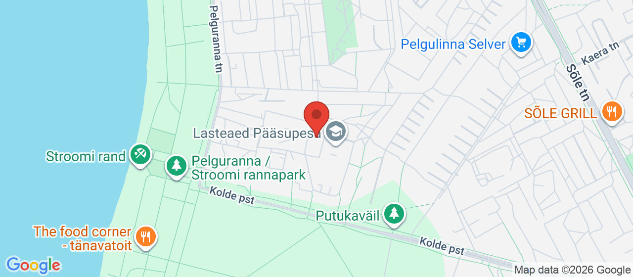 Kaart: Puhangu tn 61, Põhja-Tallinn